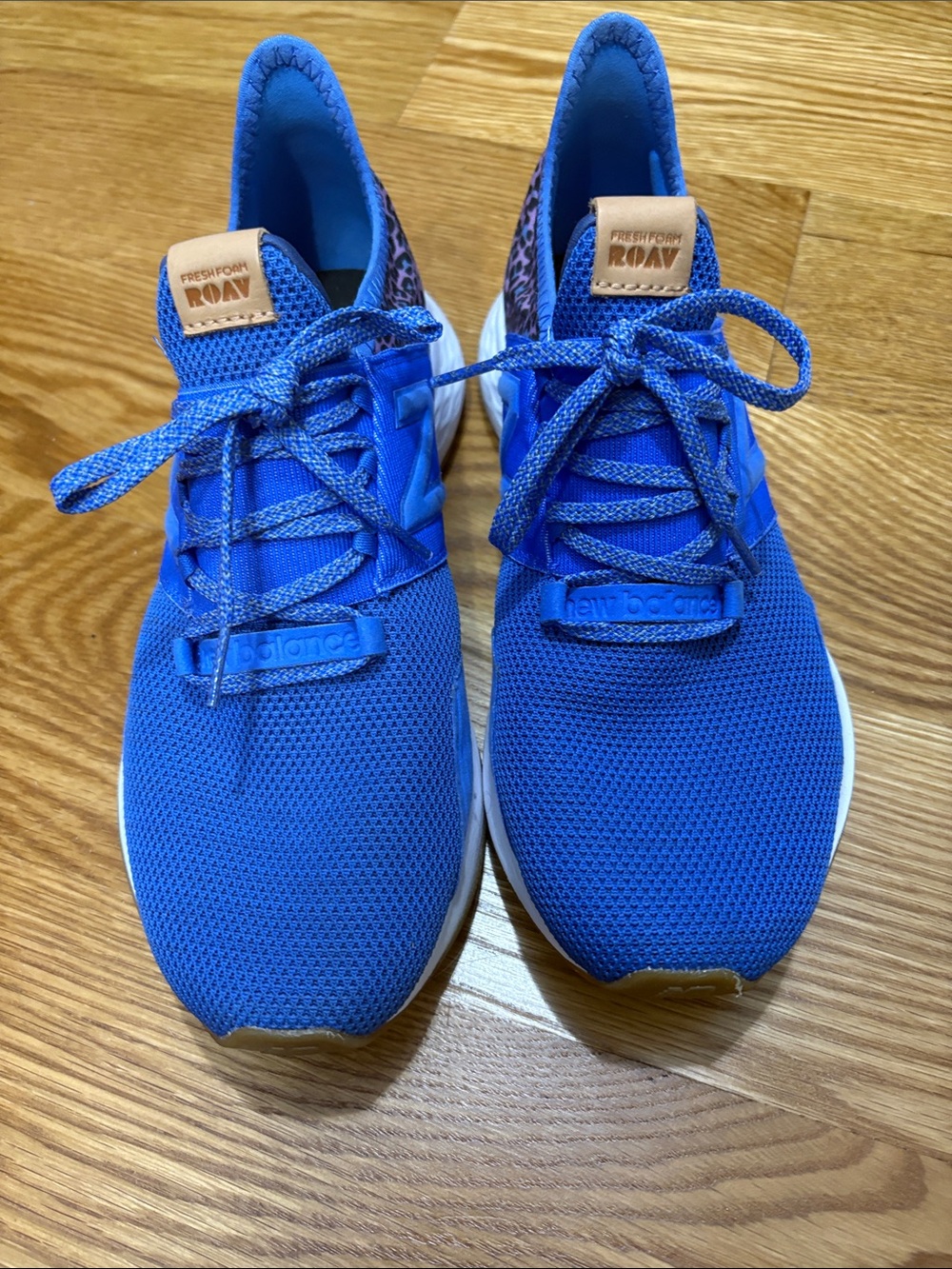 New Balance Ladies Blue Fresh Foam ROAV Sneakers